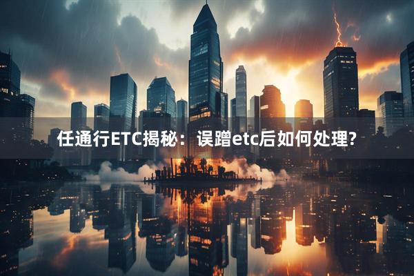 任通行ETC揭秘：误蹭etc后如何处理?